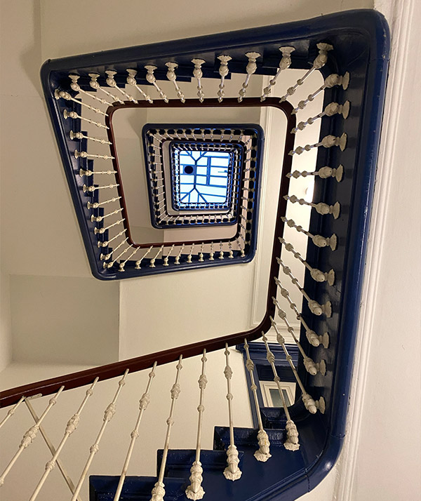 Innenraumgestaltung Malerarbeiten Treppe